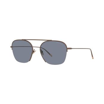 Giorgio Armani | Men's Sunglasses, AR6124 55商品图片,额外7折, 额外七折