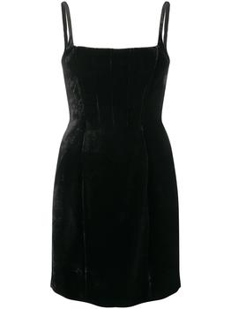 推荐MIU MIU velvet sleeveless mini dress商品