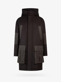 推荐DONDUP Closure with snap buttons Hooded COATS商品