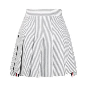 推荐THOM BROWNE 女士条纹半身裙 FGC402V00572-035商品