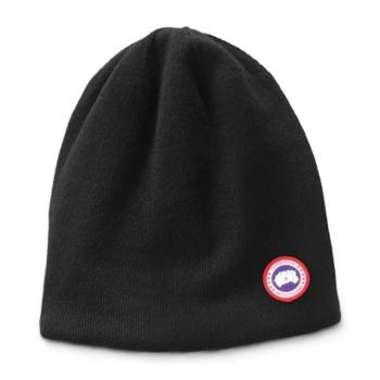 推荐Canada Goose 加拿大鹅 男士黑色针织帽 5116M-BLACK商品