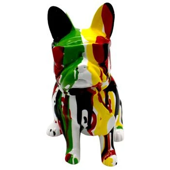 Interior Illusion Plus | Interior Illusions Plus Multi-Color II Graffiti Dog with Glasses - 8" tall,商家Premium Outlets,价格¥498
