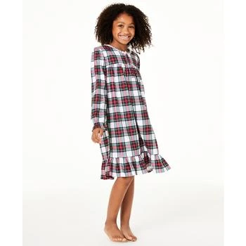 Family Pajamas | Matching Kids Stewart Plaid Nightgown, Created for Macy's,商家Macy's,价格¥45