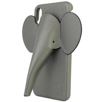 商品Loewe Elephant Cover For Iphone Xs Max In Pearlized Calfskin图片