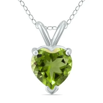 SSELECTS | 14K  5Mm Heart Peridot Pendant,商家Premium Outlets,价格¥990