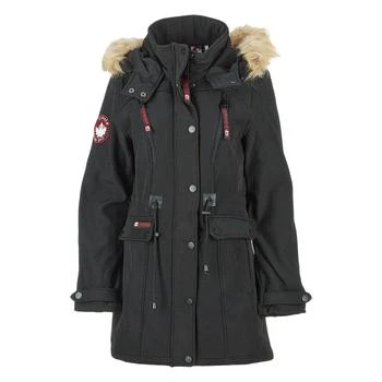 推荐Canada Weather Gear Women's Softshell Anorak with Faux Fur Trim Hood商品