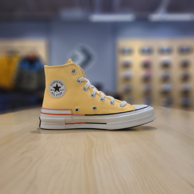 匡威直邮, Converse | 【韩国直邮|包邮包税】匡威 CHUNK TAYLOR 70 颜色模块 SITRON珍珠 高腰 运动鞋 570787C商品图片 7折×额外9折, 包邮包税, 额外九折
