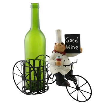 商品Old Chef with Sign Wine Bottle Holder图片