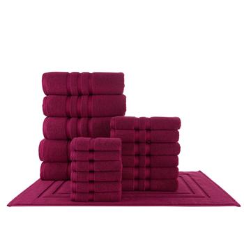 Irvington, Chortex USA | Alexis Antimicrobial Irvington 18 Piece Towel Set商品图片 5.1折