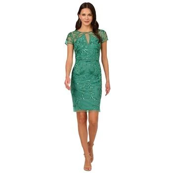 Adrianna Papell | Women's Beaded Cocktail Dress 5.9折