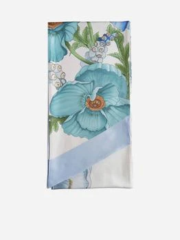 推荐Floral print silk bandeau scarf商品