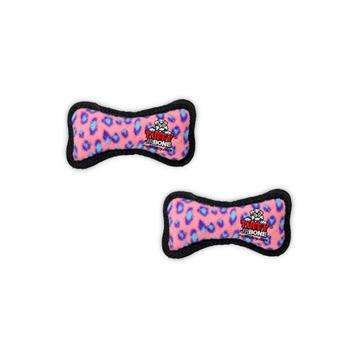 商品Tuffy | Jr Bone Pink Leopard, 2-Pack Dog Toys,商家Macy's,价格¥169图片