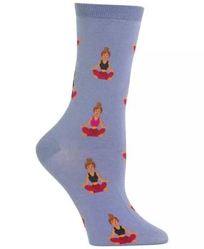 Hot Sox | Women's Meditation Crew Socks,商家Macy's,价格¥47