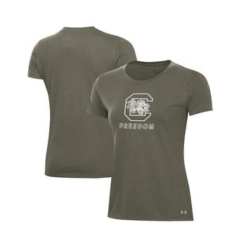 推荐Women's Olive South Carolina Gamecocks Freedom Performance T-shirt商品
