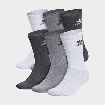 商品Adidas | adidas Originals Trefoil Casual Cushioned Crew Socks (6-Pack),商家JD Sports,价格¥149图片