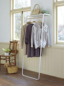 商品Leaning Coat Rack with Shelf图片