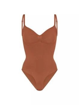 SKIMS | Seamless Sculpt Brief Bodysuit,商家Saks Fifth Avenue,价格¥380