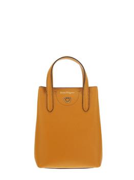 菲拉格慕包女包, Salvatore Ferragamo | Salvatore Ferragamo Gancini Plaque Tote Bag商品图片 8.1折