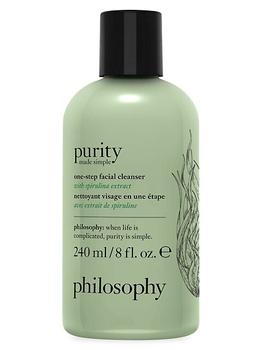 洗面奶女, philosophy | Purity With A Twist Purity One-Step Facial Cleanser With Spirulina Extract商品图片 