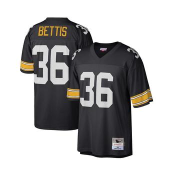 Mitchell and Ness | Men's Jerome Bettis Black Pittsburgh Steelers Big and Tall 1996 Retired Player Replica Jersey商品图片,7.9折