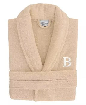 Linum Home Textiles | Bookman Font 100% Turkish Cotton Unisex Terry Bathrobe,商家Macy's,价格¥561