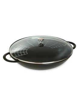 Staub | 6 Quart Cast Iron Wok,商家Saks OFF 5TH,价格¥2774