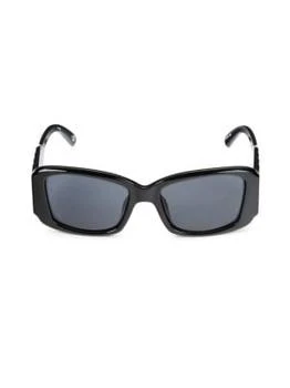 Le Specs Nouveau Riche 54MM Square Sunglasses