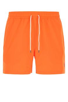 拉夫劳伦短裤图片, Ralph Lauren | Orange stretch polyester swimming shorts Nd Polo Ralph Lauren Uomo商品图片 