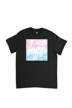 HYPE KIDS | HYPE KIDS PASTEL SKY SQUARE SCRIPT T-SHIRT - BLACK FRIDAY KIDS商品图片,7.4折