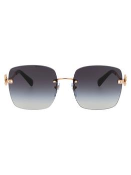 推荐Bulgari Square Frame Sunglasses商品