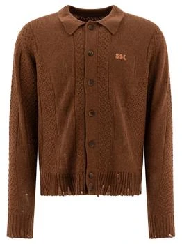 Stockholm Surfboard Club | Broke Knitwear Brown,商家Wanan Luxury,价格¥1505