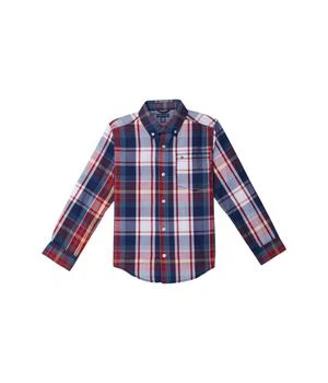 Tommy Hilfiger | Alfred Long Sleeve Plainweave Button-Down Shirt (Big Kids) 8.3折