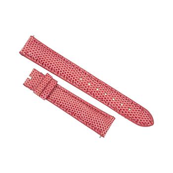 商品16 MM Shiny Hot Pink Lizard Leather Strap图片