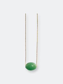 商品seree | Turtur — Jade Stone Pendant Necklace,商家Verishop,价格¥504图片