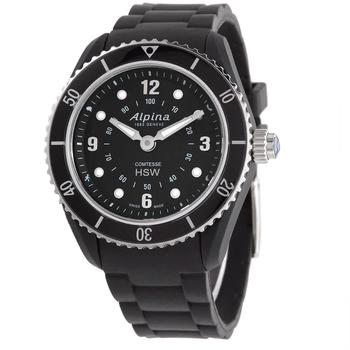 商品Alpina | Horological Smartwatch Alarm Black Dial Ladies Watch AL-281BS3V6,商家Jomashop,价格¥2249图片