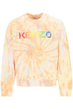 推荐Kenzo tie-dye sweatshirt with rainbow logo商品