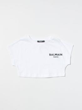 推荐Balmain cropped t-shirt with logo商品