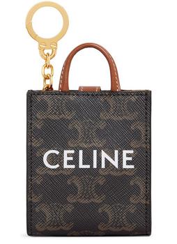 celine triomphe, Celine | Micro Vertical Cabas In Triomphe Canvas And Calfskin商品图片 