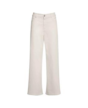 max mara weekend好用吗, Weekend Max Mara | Max Mara Weekend Sala Cream Palazzo Jeans商品图片 7.6折