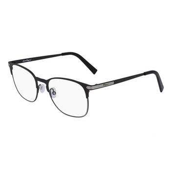 product Salvatore Ferragamo Ladies Black Rectangular Eyeglass Frames SF219197652 image