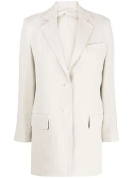 推荐MAX MARA - Oversized Linen Blazer Jacket商品