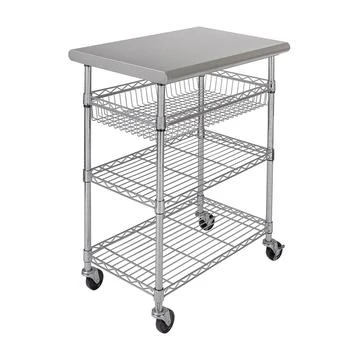 Seville Classics | Stainless-Steel Top Utility Cart, NSF Certified,商家Macy's,价格¥1714
