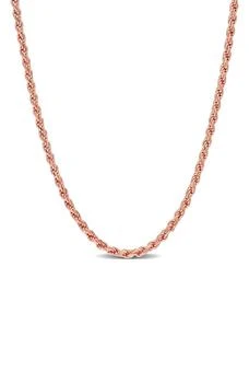 DELMAR | 2.2mm Rope Chain Necklace,商家Nordstrom Rack,价格¥600