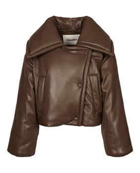 Nanushka | Jamie Faux Leather Puffer Jacket商品图片,7折×额外9折, 独家减免邮费, 额外九折