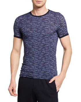 Zegna | Men's Triple X Round-Neck T-Shirt商品图片,