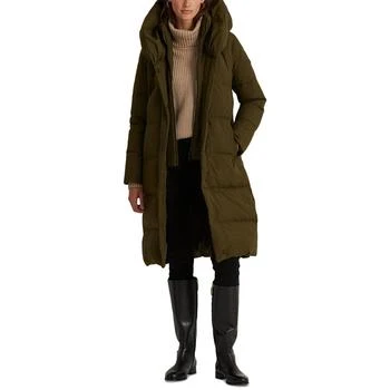 Ralph Lauren | Women's Oversized-Collar Hooded Down Coat,商家Macy's,价格¥1511