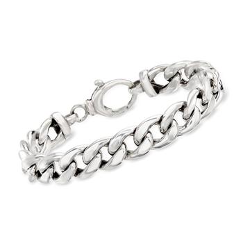 Ross-Simons | Ross-Simons Sterling Silver Curb-Link Bracelet商品图片,5.9折起