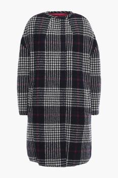 Isabel Marant图片, Isabel Marant | Harrison reversible Prince Of Wales checked wool and quilted shell coat商品图片 3折