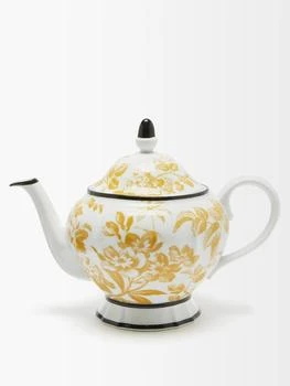 Gucci | Herbarium floral porcelain teapot,商家MATCHES,价格¥5765