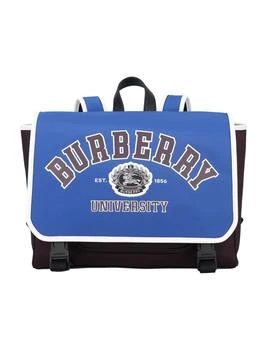Burberry | Burberry Kids College Logo-Printed Foldover-Top Backpack 5.9折